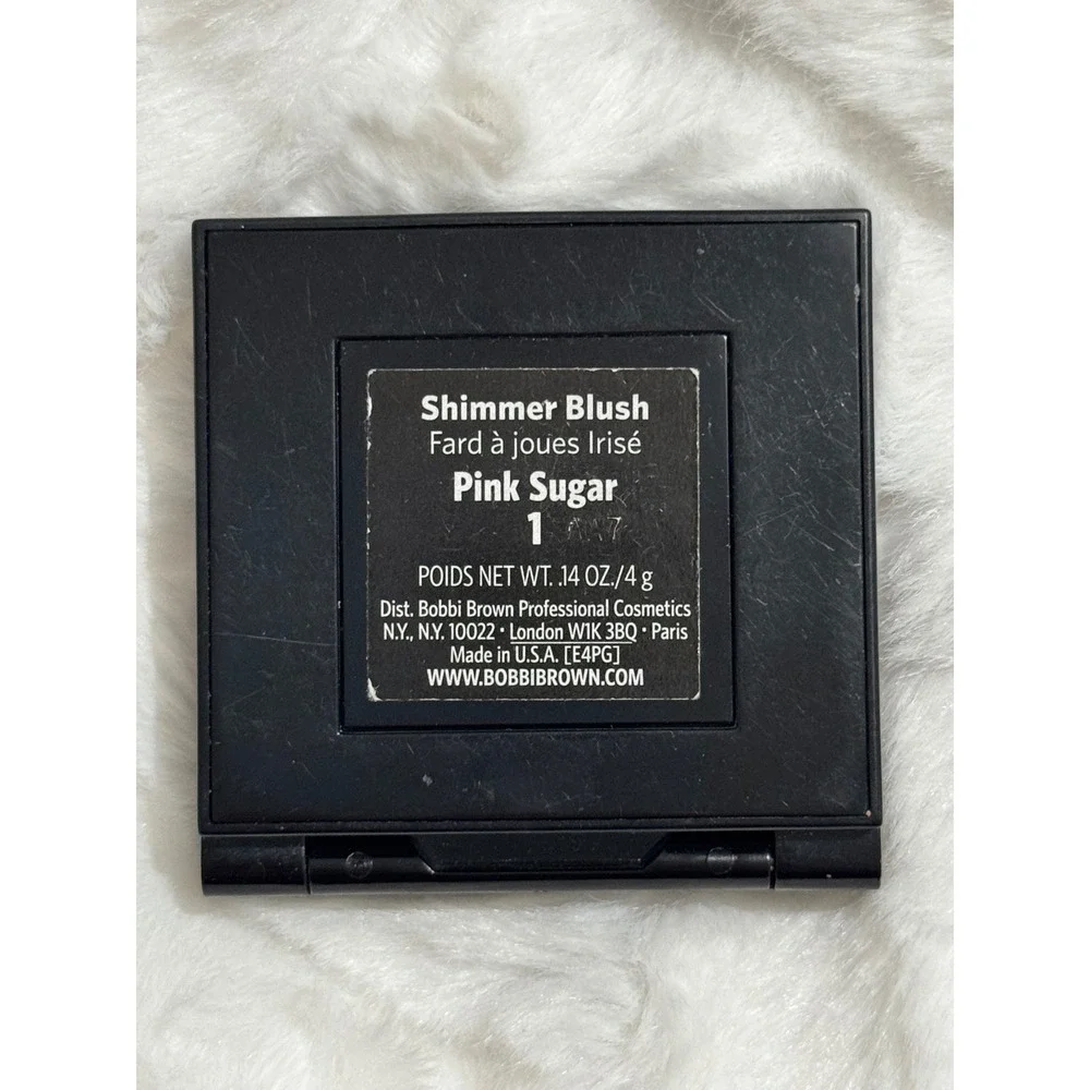 Bobbi Brown Shimmer Blush Pink Sugar 1 Luminous Powder Blush 4g / .14oz